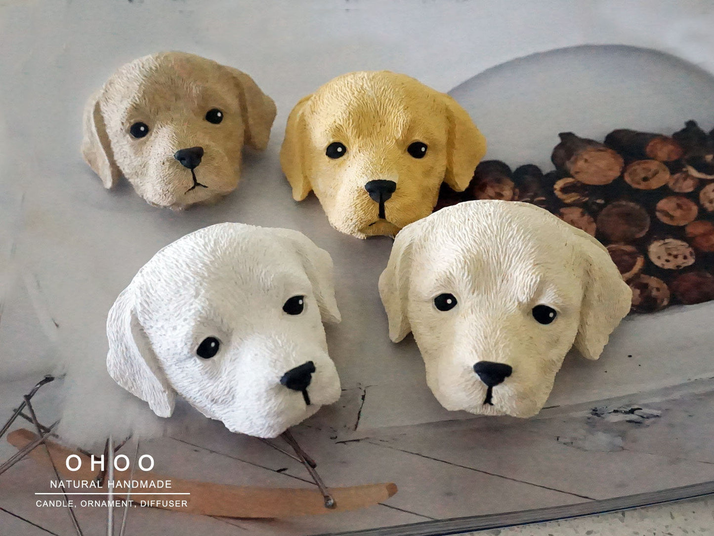 Golden Retriever Car Air Freshener