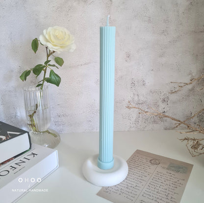 Roman Ribbed Soy Wax Candle