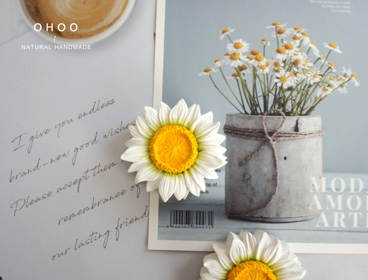 Sunflower & Daisy Car Air Freshener