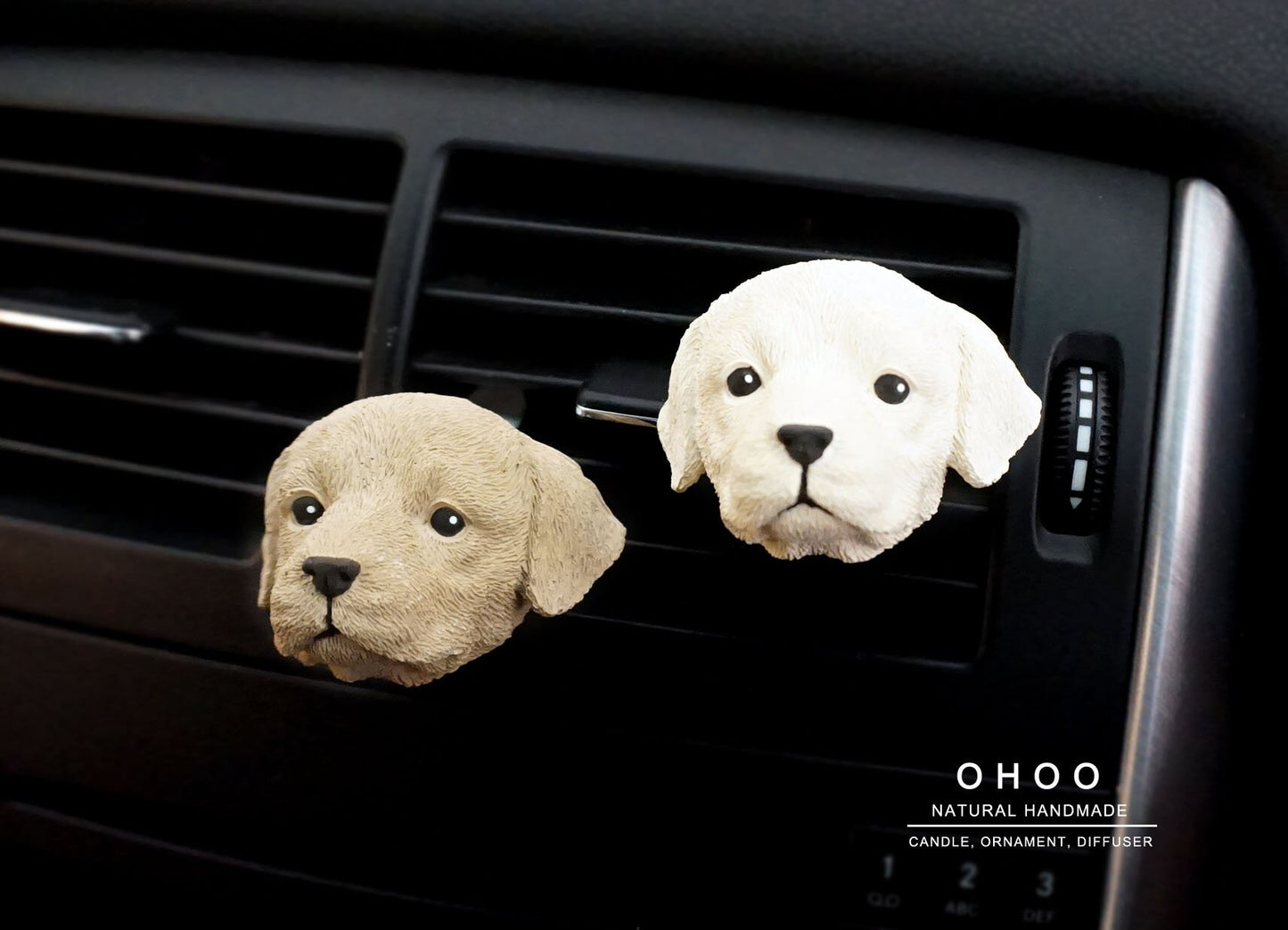 Golden Retriever Car Air Freshener