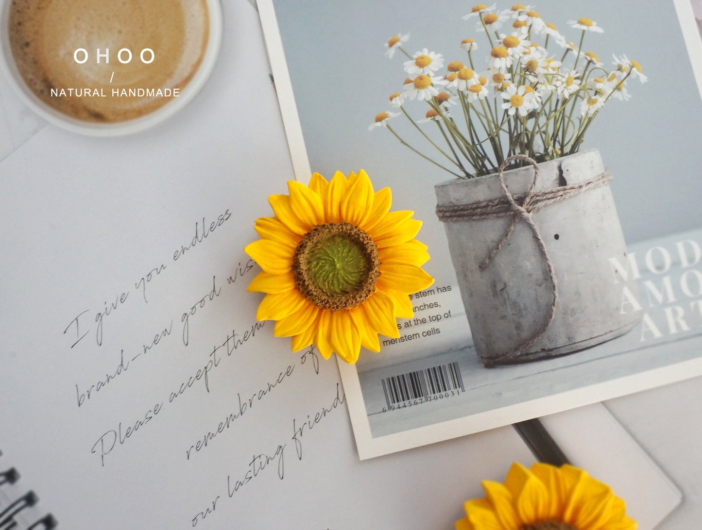 Sunflower & Daisy Car Air Freshener