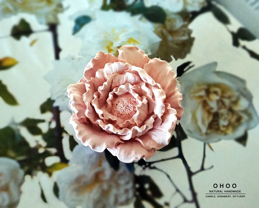 Peony Flower Car Air Freshener