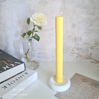 Roman Ribbed Soy Wax Candle