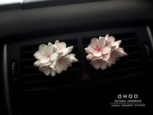 Cherry Blossom Flower Car Air Freshener