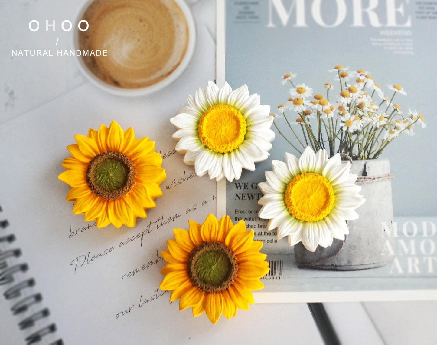 Sunflower & Daisy Car Air Freshener