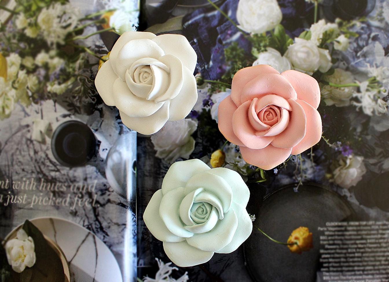 Rose Flower Car Air Freshener