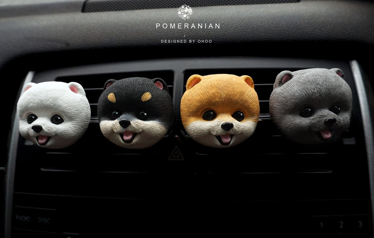 Pomeranian Car Air Freshener