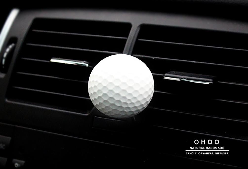 Golf Ball Car Air Freshener