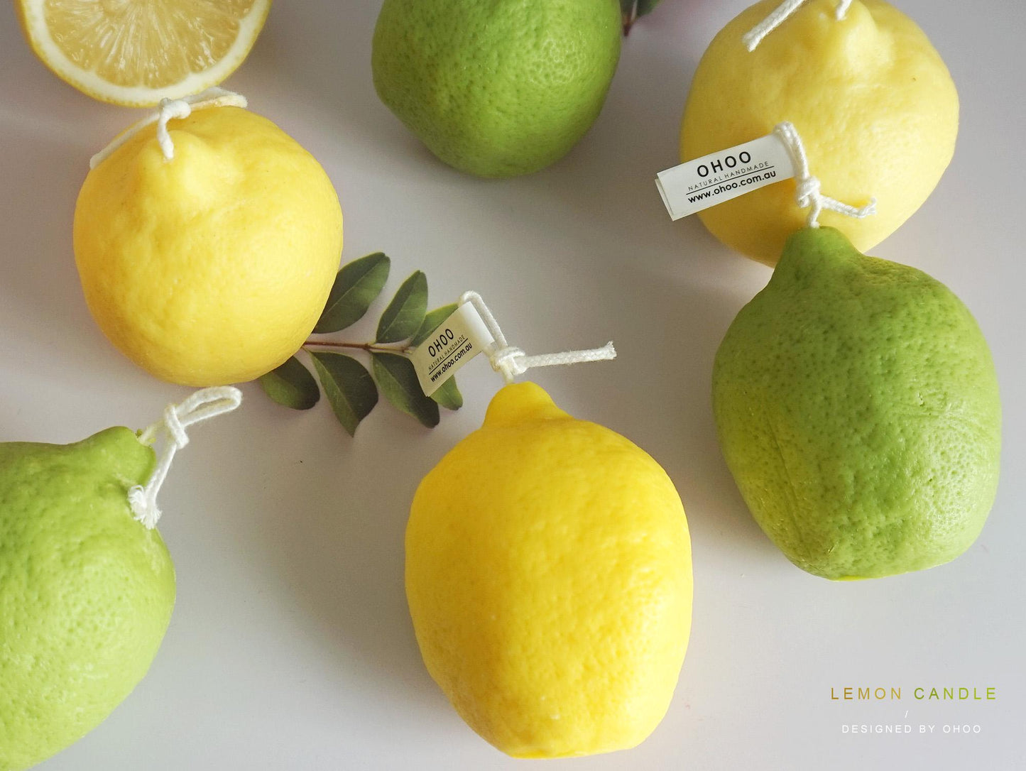 Lemon & Lime Soy Wax Candle