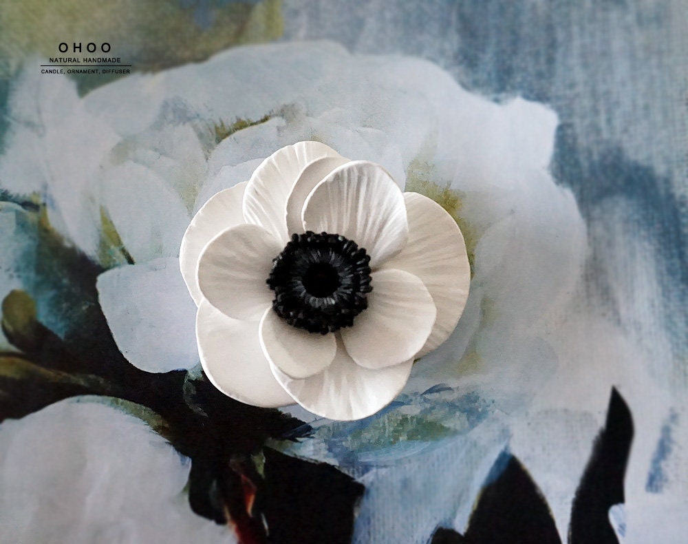 Anemone Flower Car Air Freshener