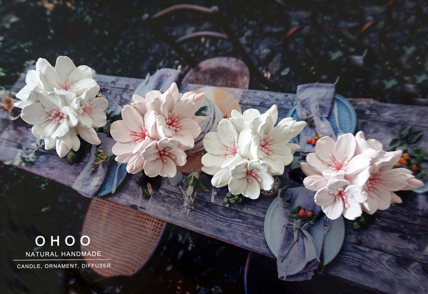 Cherry Blossom Flower Car Air Freshener