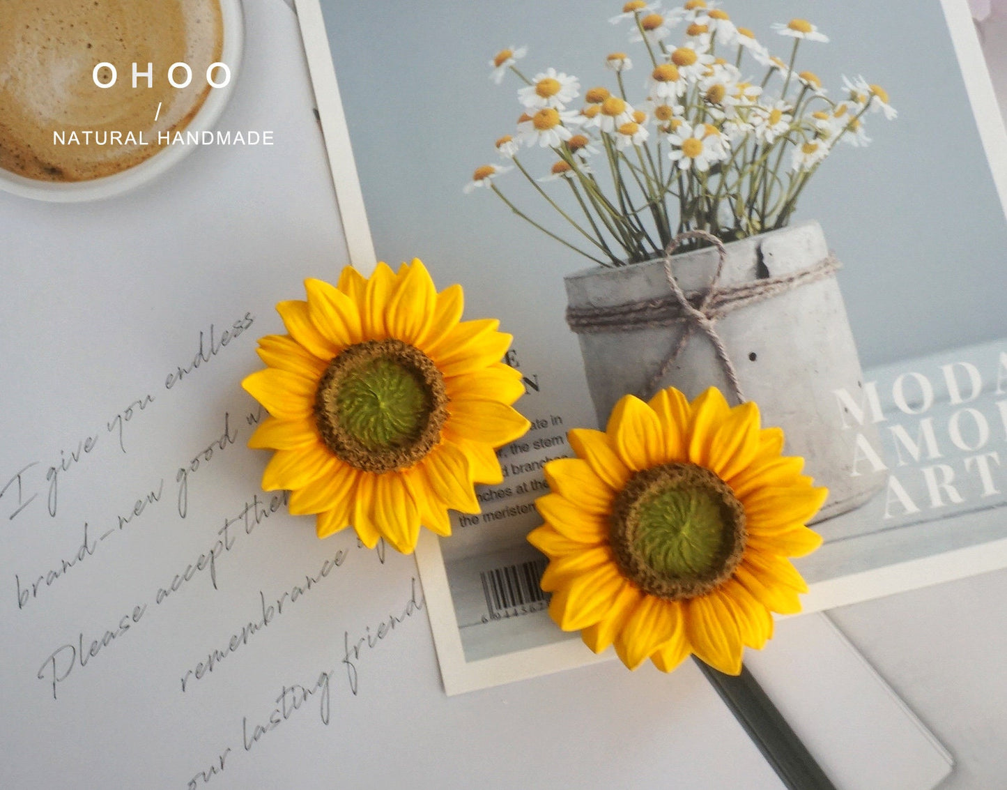 Sunflower & Daisy Car Air Freshener