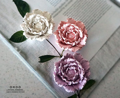 Peony Flower Car Air Freshener