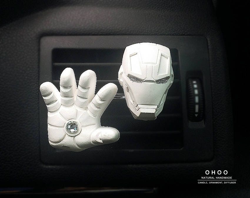 Superhero Mask Car Air Freshener Set