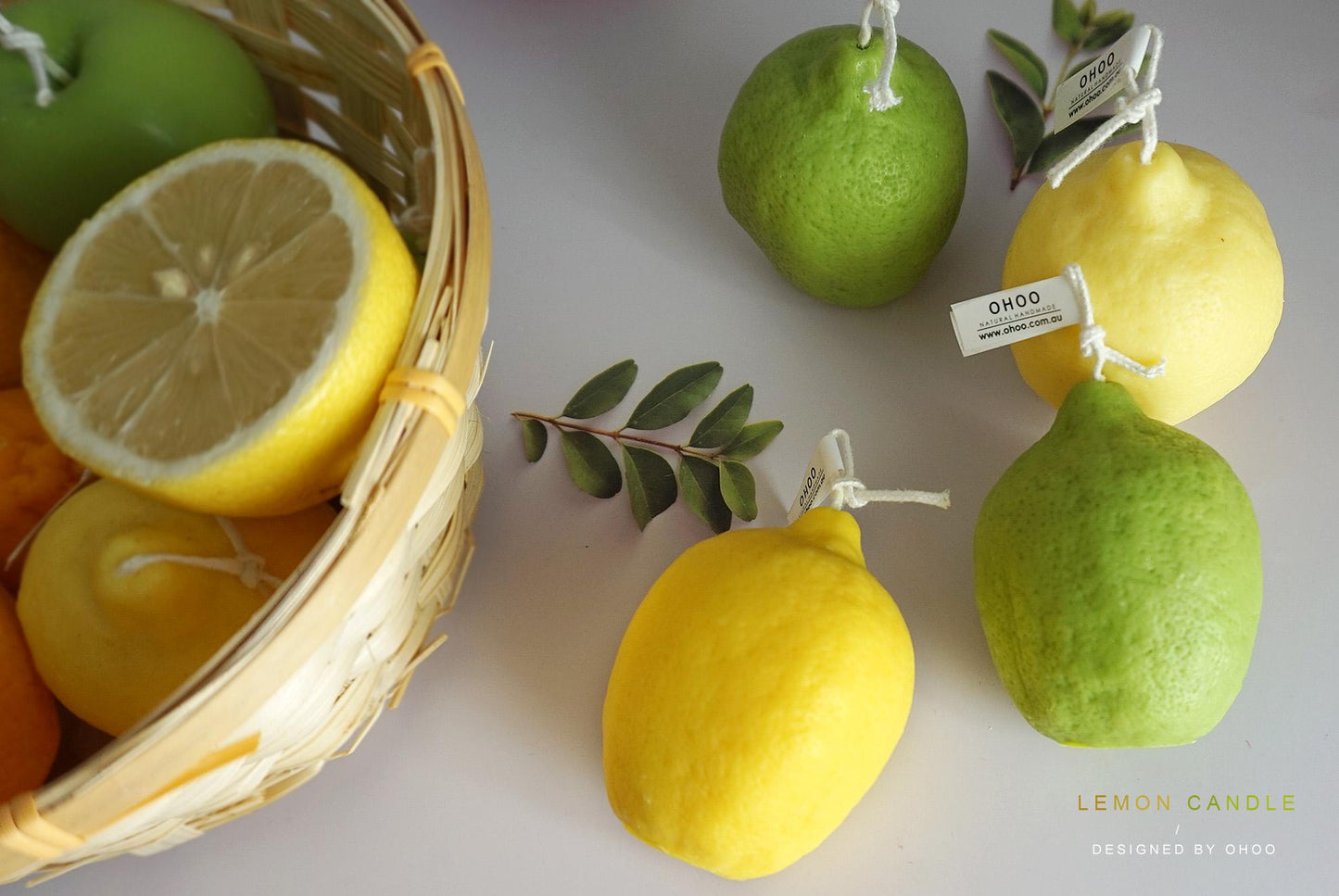 Lemon & Lime Soy Wax Candle