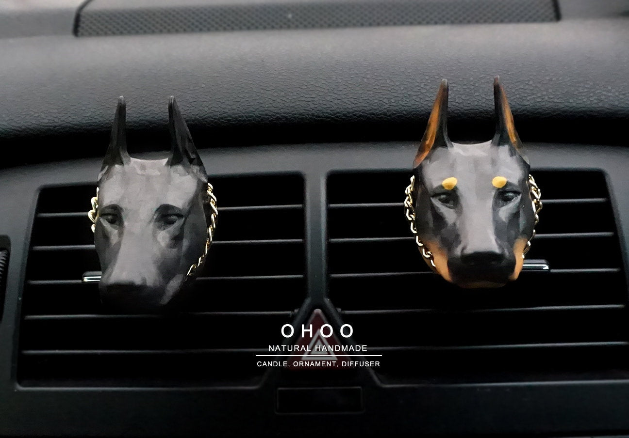 Dobermann Car Air Freshener