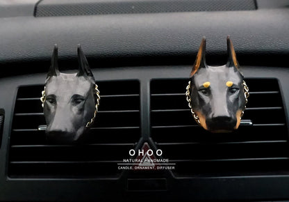 Dobermann Car Air Freshener