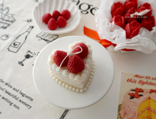 Strawberry Cake Soy Wax Candle