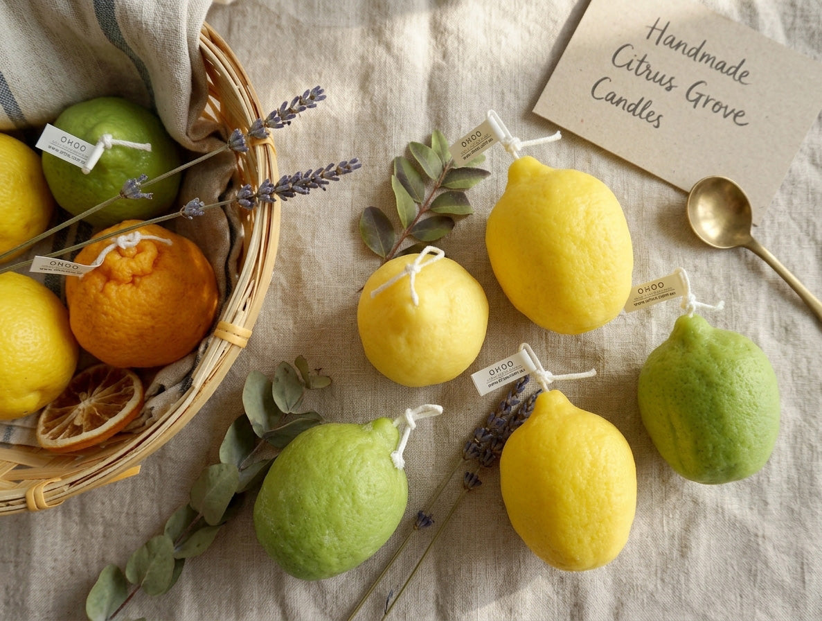 Lemon & Lime Soy Wax Candle