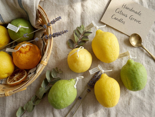 Lemon & Lime Soy Wax Candle