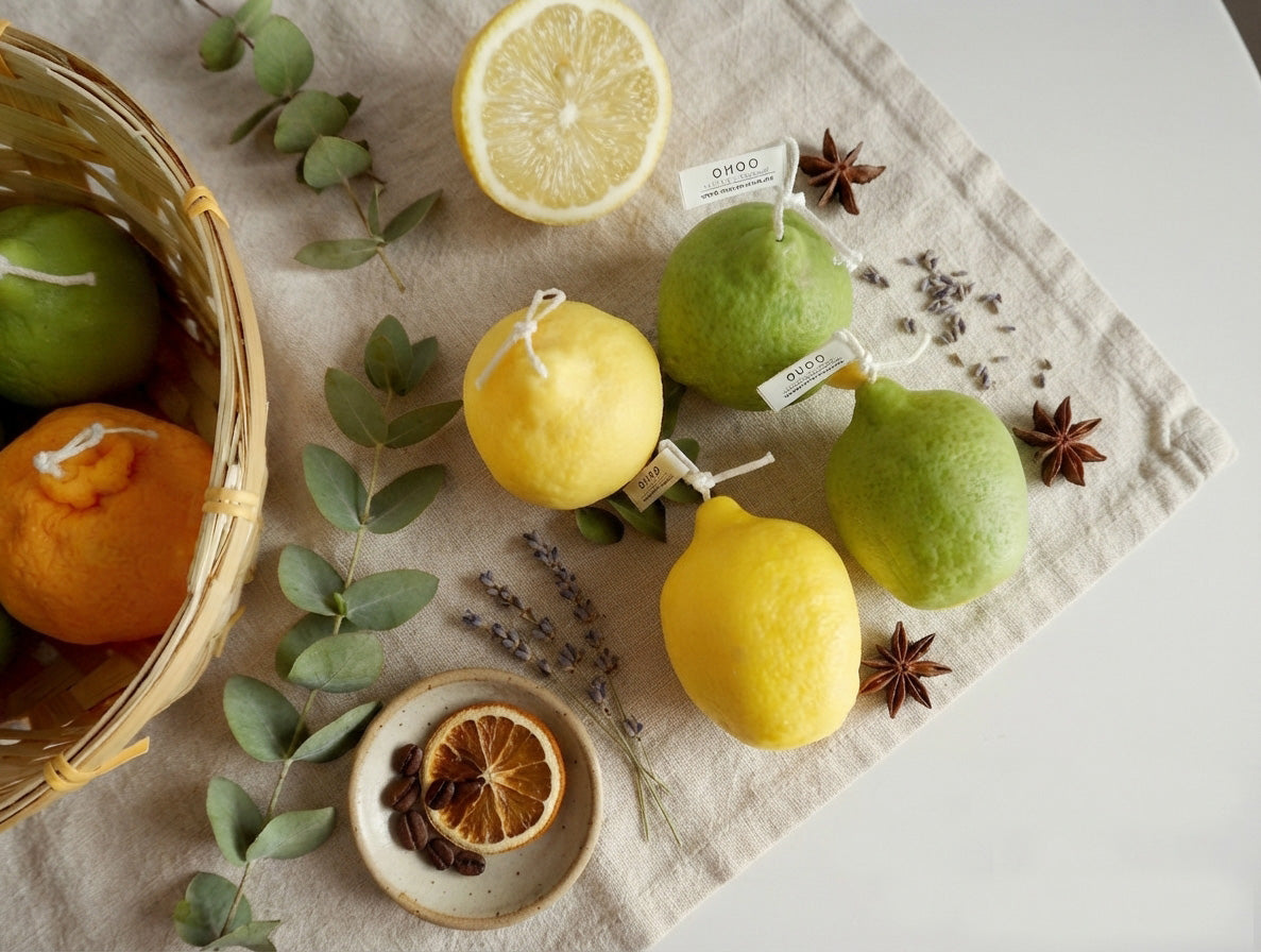 Lemon & Lime Soy Wax Candle