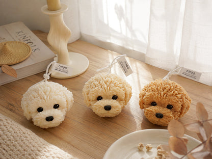 Poodle & Bichon Dog Candle