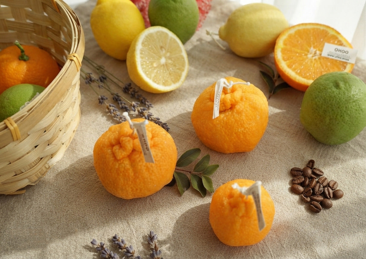 Orange Soy Wax Candle