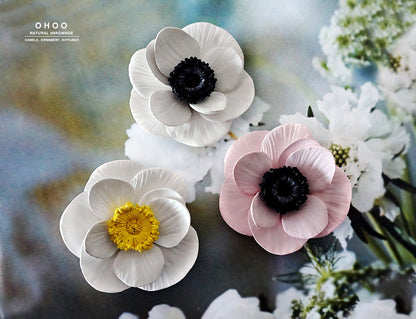 Anemone Flower Car Air Freshener