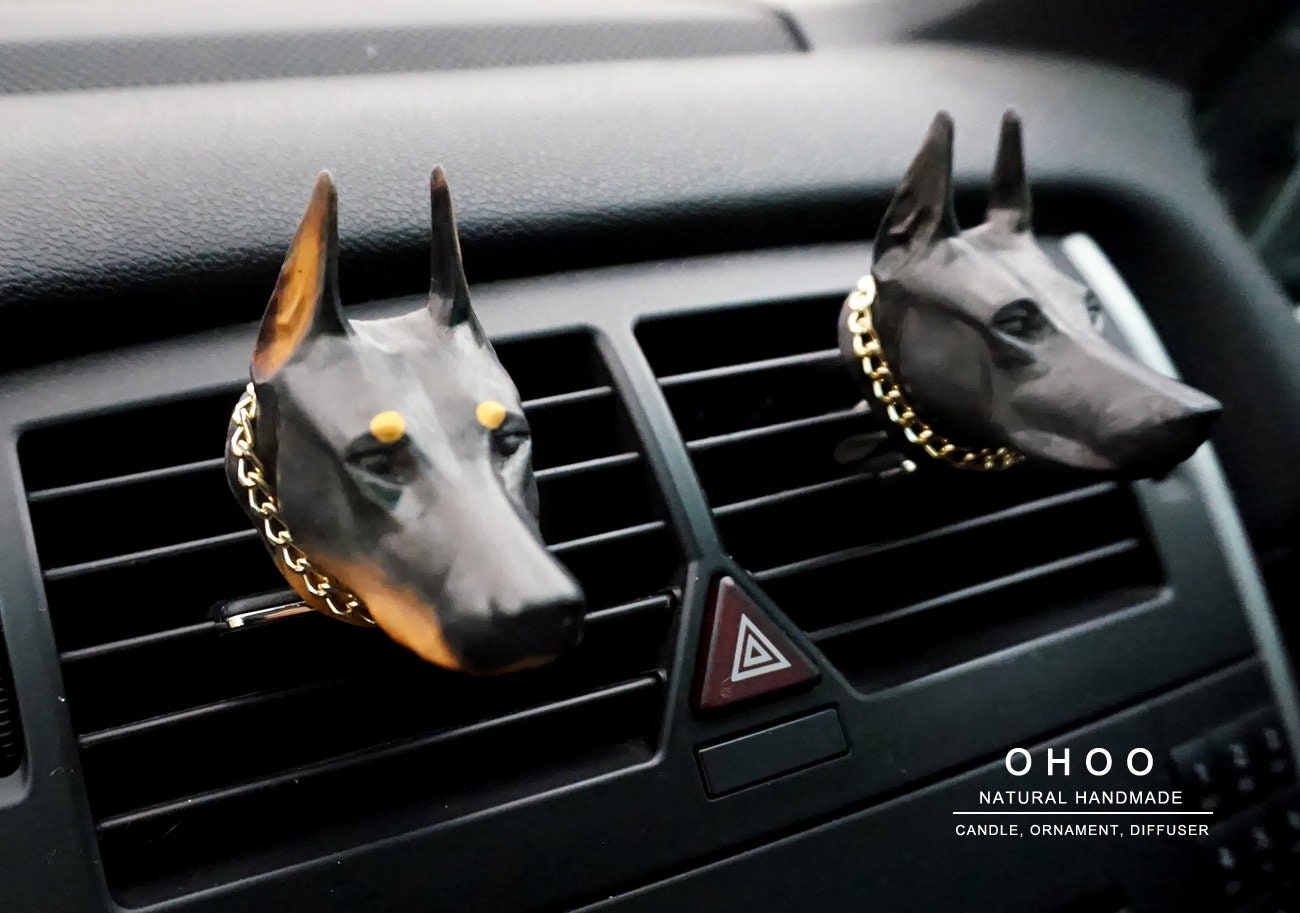 Dobermann Car Air Freshener