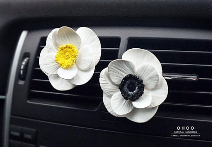 Anemone Flower Car Air Freshener