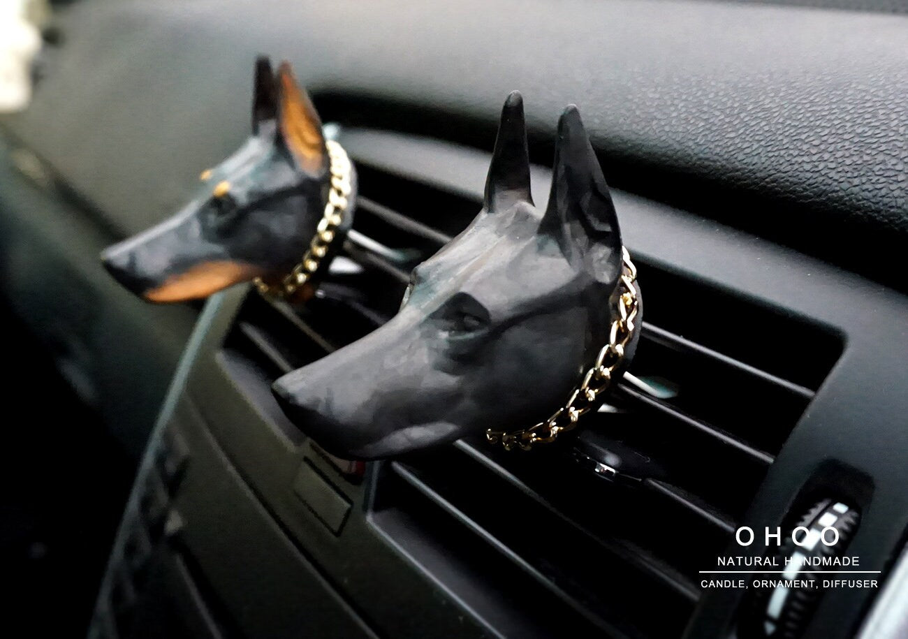 Dobermann Car Air Freshener