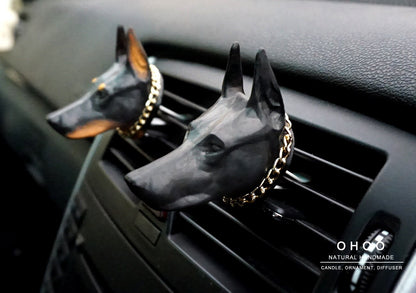 Dobermann Car Air Freshener