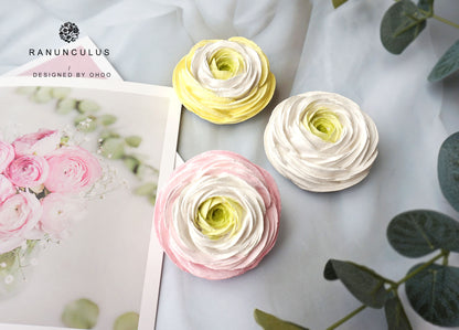 Ranunculus Flower Car Air Freshener