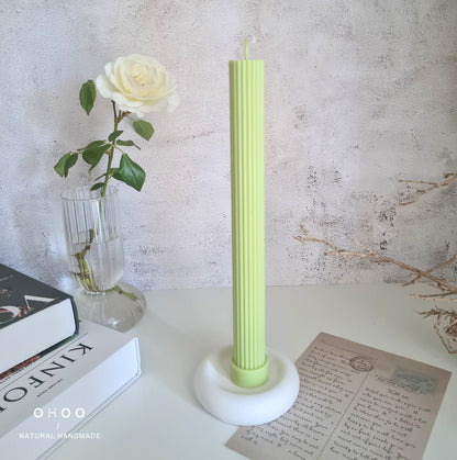 Roman Ribbed Soy Wax Candle