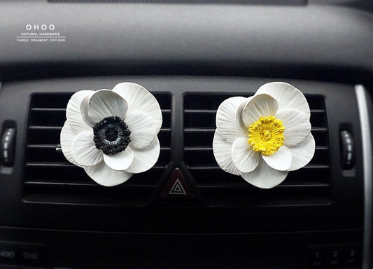 Anemone Flower Car Air Freshener
