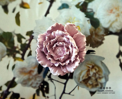 Peony Flower Car Air Freshener
