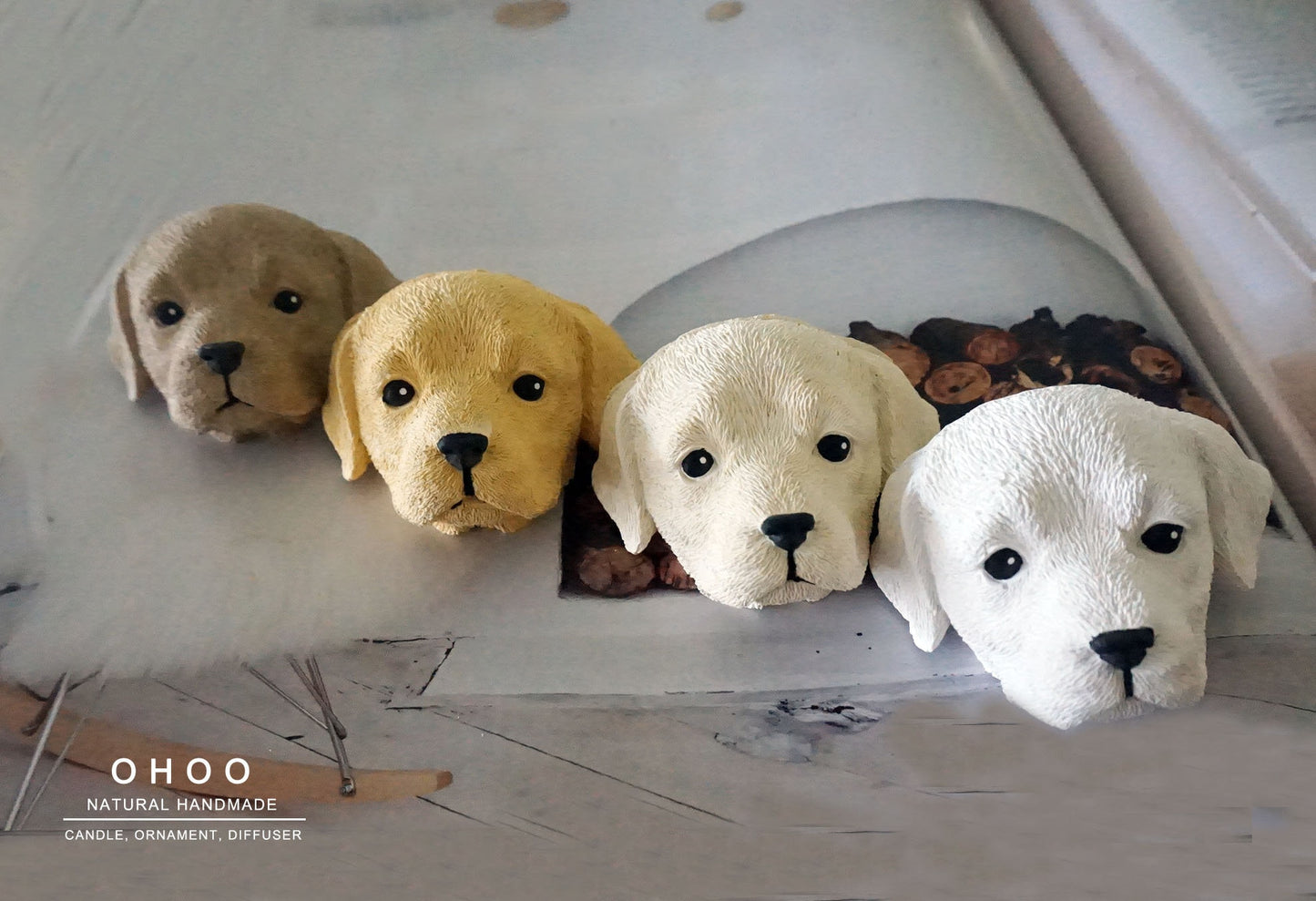 Golden Retriever Car Air Freshener