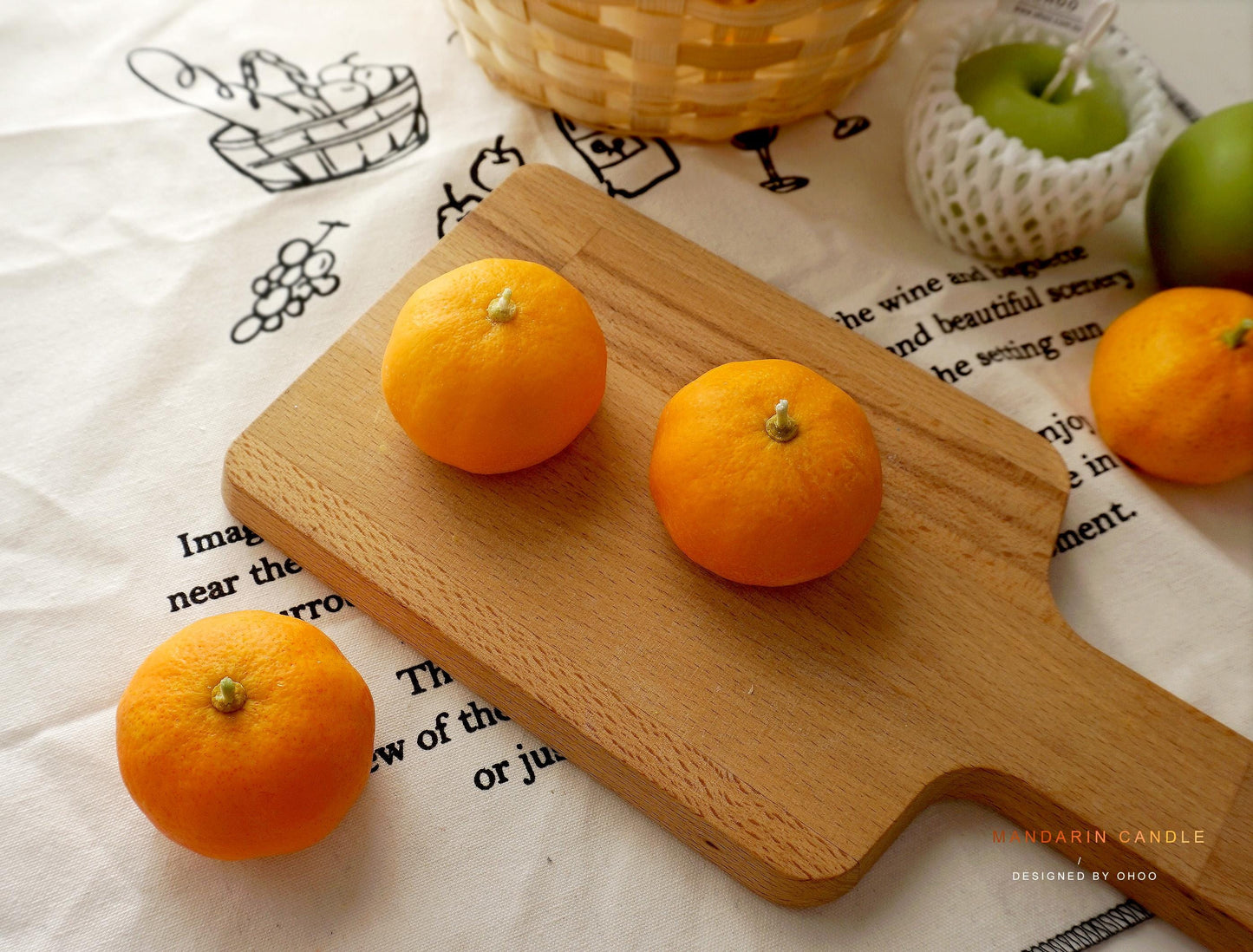 Mandarin Soy Wax Candle