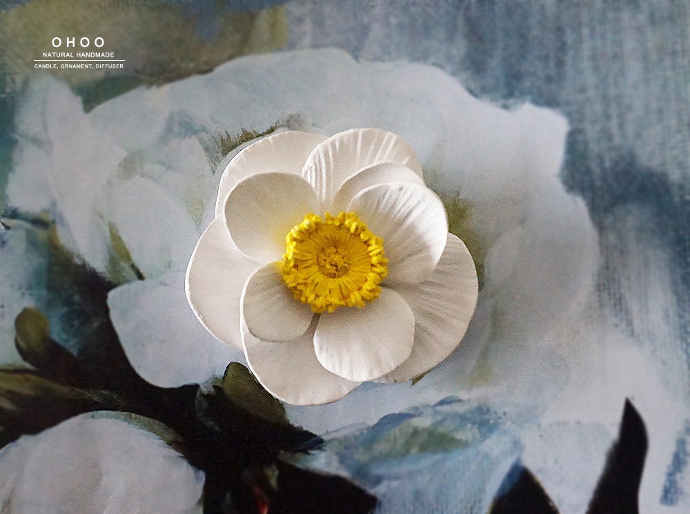 Anemone Flower Car Air Freshener