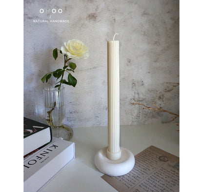 Roman Ribbed Soy Wax Candle